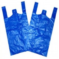 Jumbo Plastic BAGS STRONG XL VEST CARRIER BAGS 13''X19''X24  200 PCS